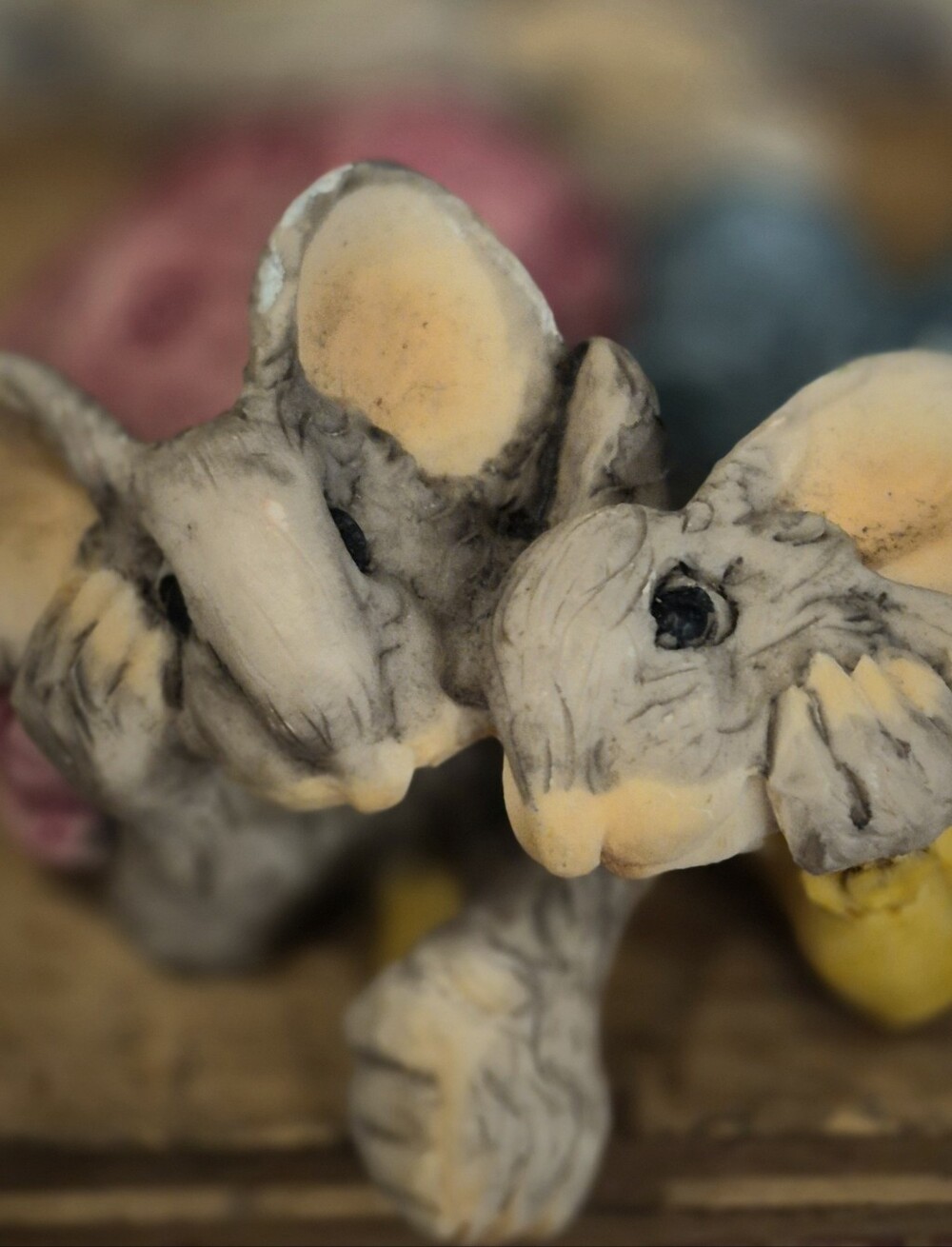 "Mice In Love" Figurine Hancrafted By Artifice Ottanta (Italy)
